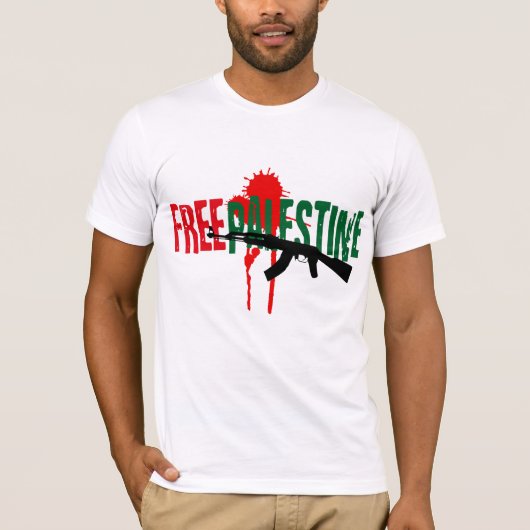 Vrij Palestina T-shirt (Voorkant)