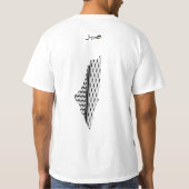 Vrij Palestina T-shirt (Achterkant)