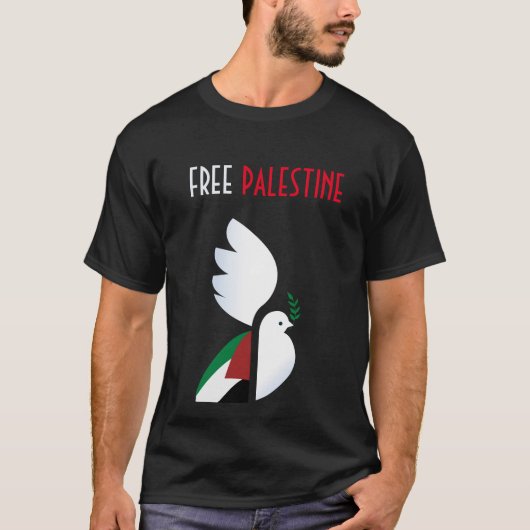 Vrij Palestina T-shirt (Voorkant)