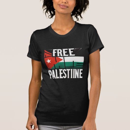 Vrij Palestina T-shirt (Voorkant)