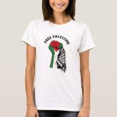 Vrij Palestina T-shirt (Voorkant)