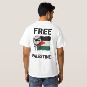 Vrij Palestina T-shirt (Achterkant volledig)