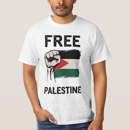 Vrij Palestina T-shirt (Voorkant)