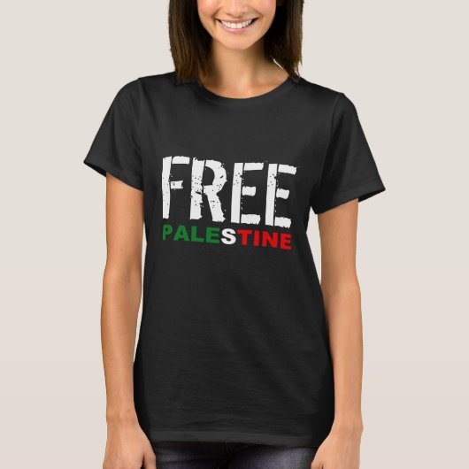 Vrij Palestina T-shirt (Voorkant)