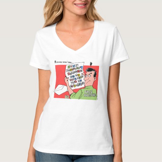 Vrij Palestina T-shirt (Voorkant)