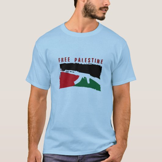 Vrij Palestina T-shirt (Voorkant)