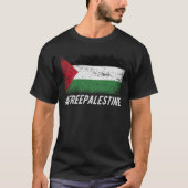 Vrij Palestina T-shirt (Voorkant)