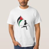 Vrij Palestina T-shirt (Voorkant)