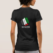 Vrij Palestina T-shirt (Achterkant)