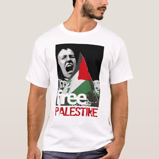 Vrij Palestina T-shirt (Voorkant)