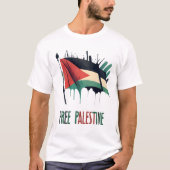 Vrij Palestina T-shirt (Voorkant)
