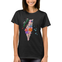 Vrij Palestina T-shirt - Cute Palestijnse kleding 