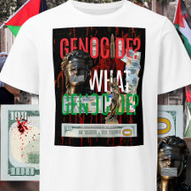 Vrij Palestina T-shirt | Nee tegen genocide in Gaz