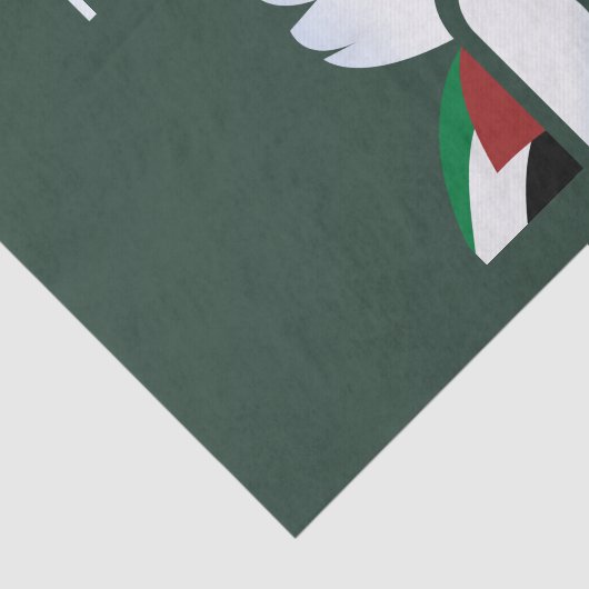 Vrij Palestina Tissuepapier (Detail)