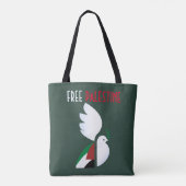 Vrij Palestina Tote Bag (Achterkant)