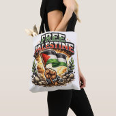 Vrij Palestina Tote Bag (Dichtbij)