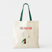 Vrij Palestina Tote Bag (Achterkant)