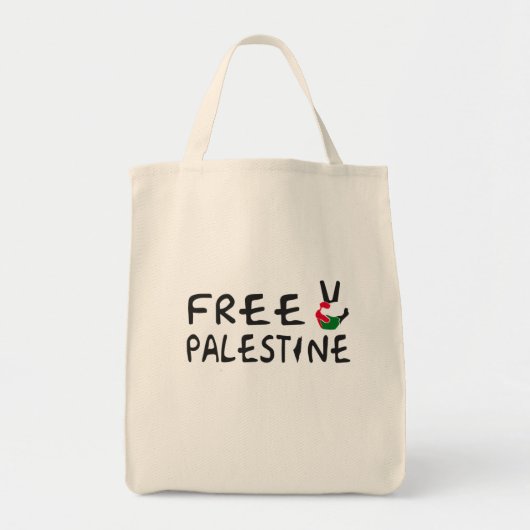 Vrij Palestina Tote Bag (Voorkant)