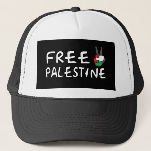 Vrij Palestina Trucker Pet