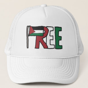 Vrij Palestina Trucker Pet