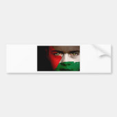 Vrij Palestina - Viva Palestina Bumpersticker (Voorkant)