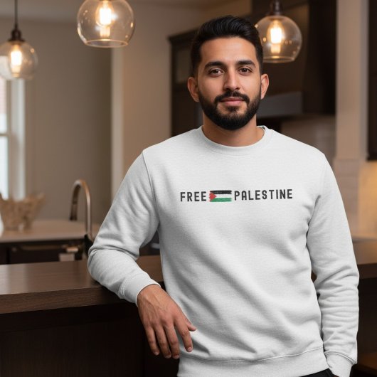 VRIJ PALESTINA voor man Trui