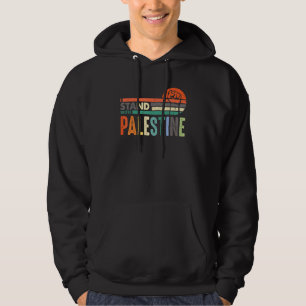 Vrij Palestina voor mannen of vrouwen Ik sta met B Hoodie