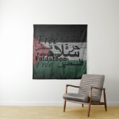 Vrij Palestina vrijheid Wandkleed (In situ)