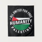 Vrij Palestina Wandkleed (Voorkant)