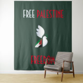 Vrij Palestina Wandkleed (In situ)