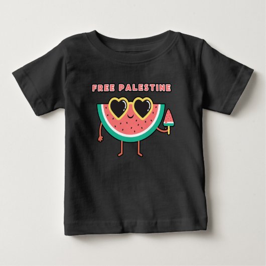 vrij palestina Watermeloen Palestina schattig kleu (Voorkant)
