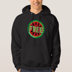 Vrij Palestina watermeloen- Vrijheid voor Palestin Hoodie