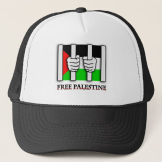 Vrij Palestine Bars Trucker Pet