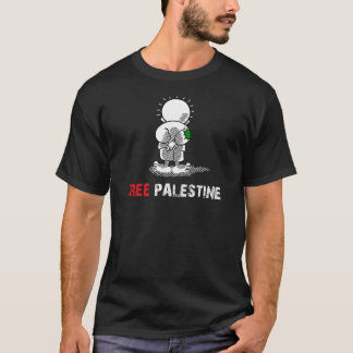 vrij palestine hanzalah t-shirt