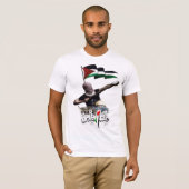 Vrij Palestine T-Shirt (Voorkant volledig)