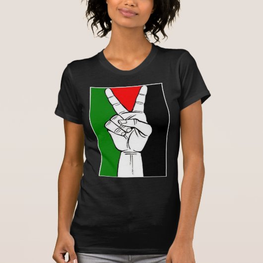 Vrij Palestine T-Shirt (Voorkant)