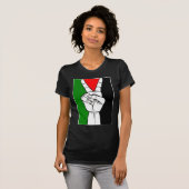Vrij Palestine T-Shirt (Voorkant volledig)