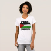 Vrij palestine t-shirt (Voorkant volledig)