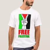 Vrij Palestine T-Shirt (Voorkant)