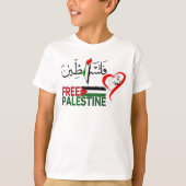 Vrij Palestine T-Shirt (Voorkant)