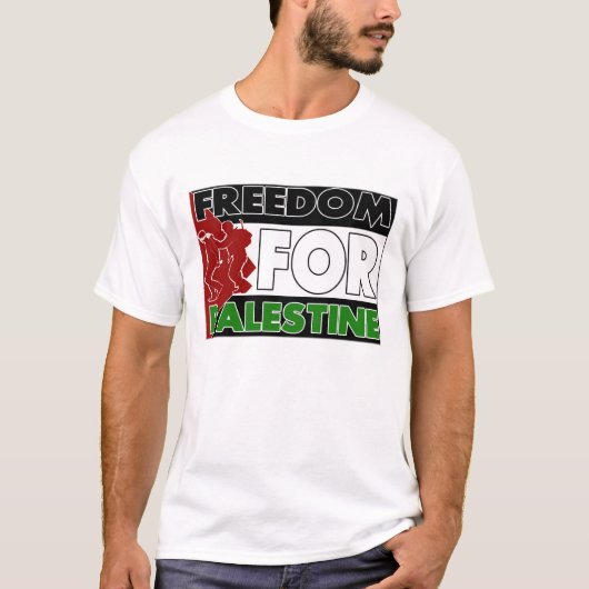vrij palestine t-shirt (Voorkant)