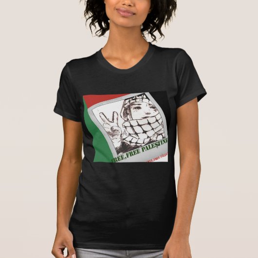 Vrij Palestine T-Shirt (Voorkant)