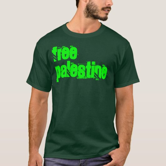 Vrij Palestine T-Shirt (Voorkant)