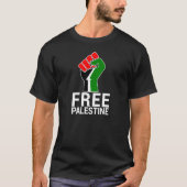 Vrij Palestine T-Shirt (Voorkant)