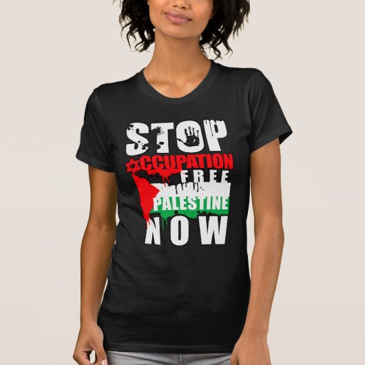 Vrij Palestine T-Shirt (Voorkant)