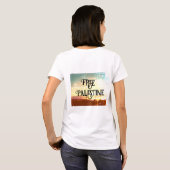 Vrij Palestine T-Shirt (Achterkant volledig)