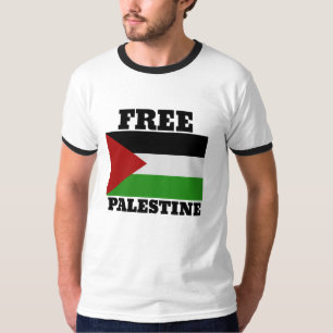 Vrij palestine t-shirt