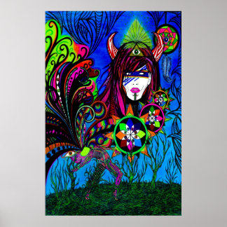 vrij poster instellen