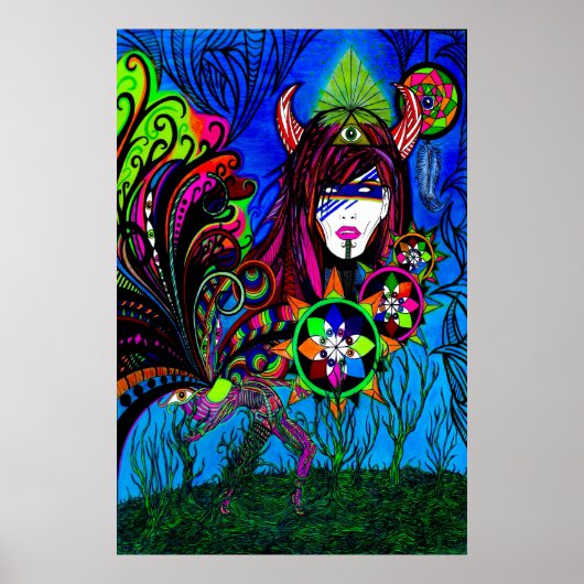 vrij poster instellen (Voorkant)