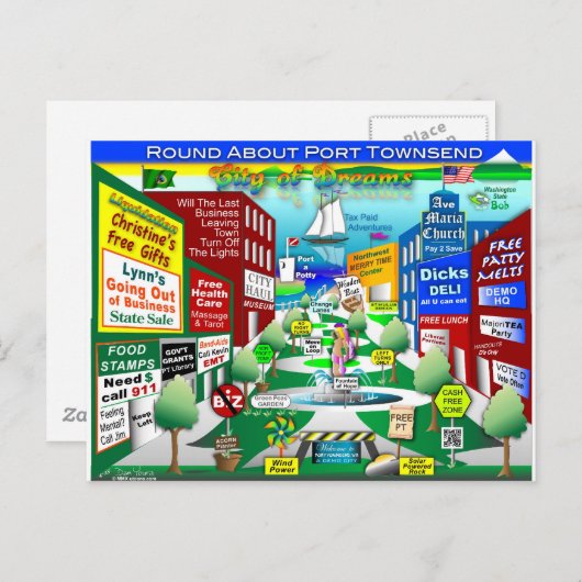 Vrij PT Briefkaart (Voorkant / Achterkant)